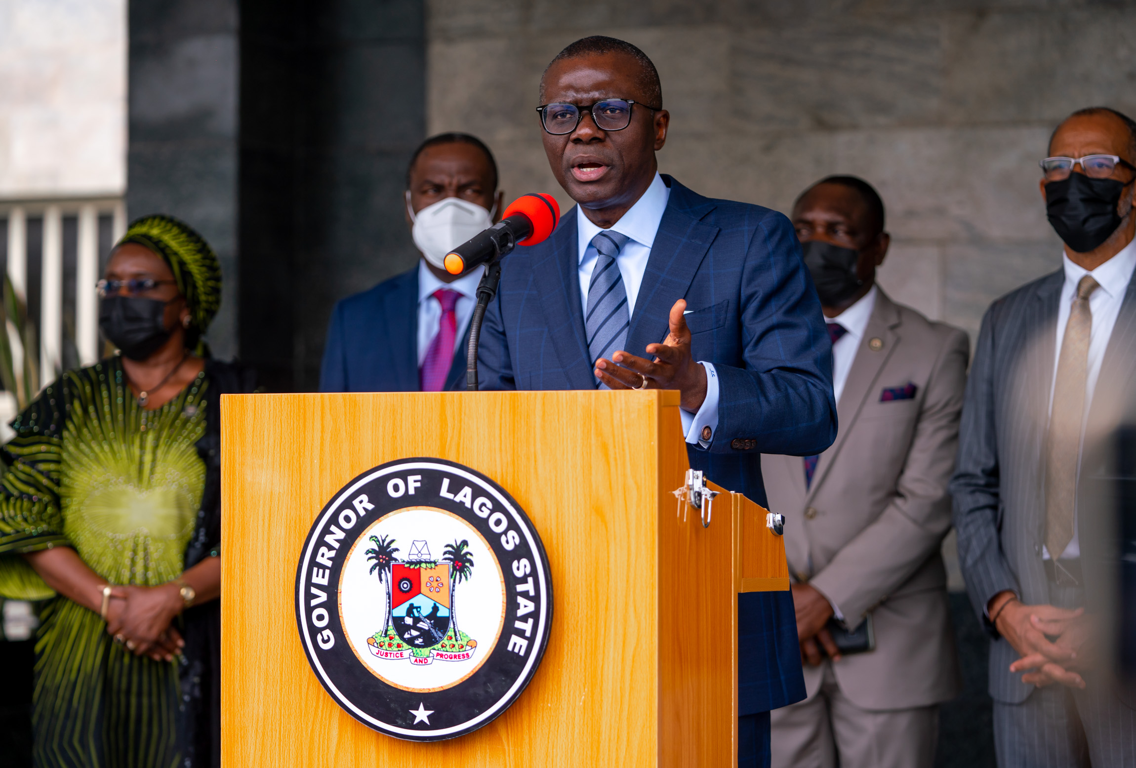 SANWO-OLU FLASHES RED FLAG, AS COVID-19 CASES SURGES IN LAGOS